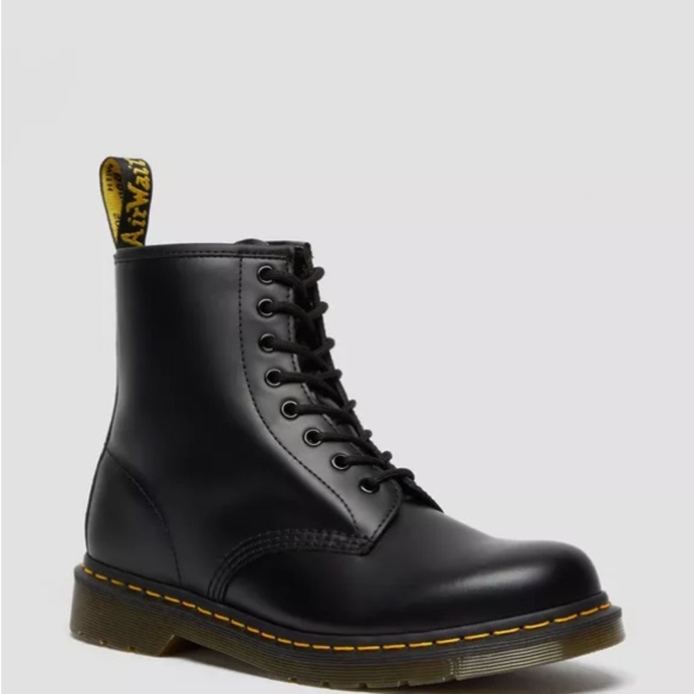 Dr. Martens Black Leather Boots